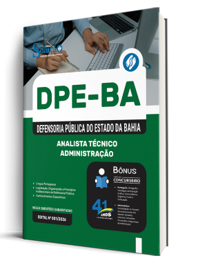 Apostila DPE-BA 2026 - Analista Técnico - Administração - Imagem 2