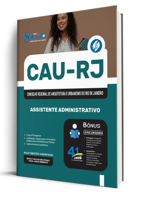 Apostila CAU-RJ 2026 - Assistente Administrativo - Imagem 2