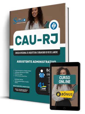 Apostila CAU-RJ 2026 - Assistente Administrativo - Imagem 1