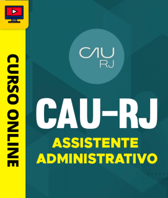 Curso CAU-RJ 2026 - Assistente Administrativo - Imagem 1