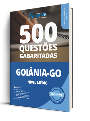 Caderno de Questões Câmara de Goiânia - GO - Nível Médio - 500 Questões Gabaritadas - Imagem 1