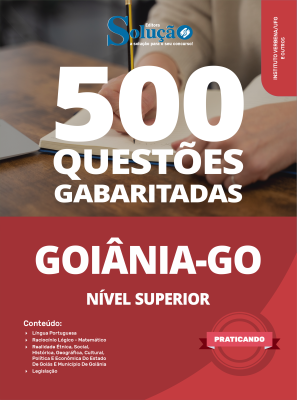 Caderno de Questões Câmara de Goiânia - GO em PDF - Nível Superior - 500 Questões Gabaritadas - Imagem 1