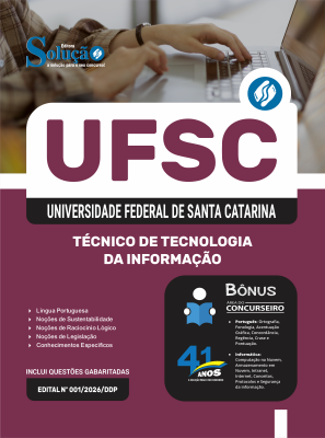Apostila UFSC 2026 - Técnico de Tecnologia da Informação - Imagem 3