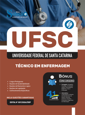 Apostila UFSC 2026 - Técnico em Enfermagem - Imagem 3