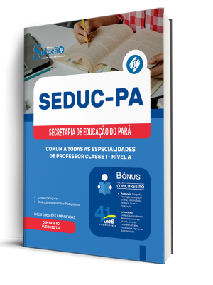 Apostila SEDUC-PA 2026 - Comum a Todas as Especialidades de Professor Classe I - Nível A - Imagem 2