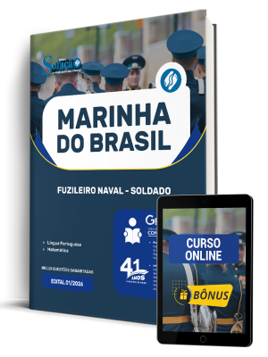 Apostila Marinha do Brasil 2026 - Fuzileiro Naval - Soldado - Imagem 1