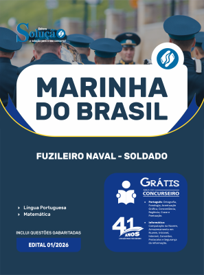 Apostila Marinha do Brasil 2026 - Fuzileiro Naval - Soldado - Imagem 3