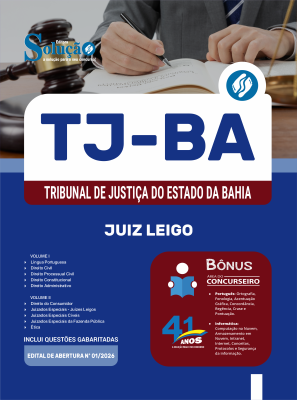 Apostila TJ-BA em PDF 2026 - Juiz Leigo - Imagem 1