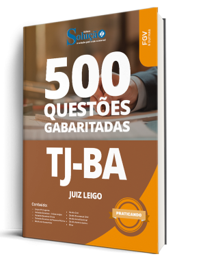 Caderno de Questões TJ-BA - Juiz Leigo - 500 Questões Gabaritadas - Imagem 1