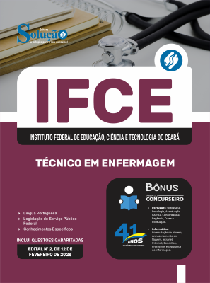 Apostila IFCE 2026 - Técnico em Enfermagem - Imagem 3