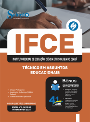 Apostila IFCE em PDF 2026 - Técnico em Assuntos Educacionais