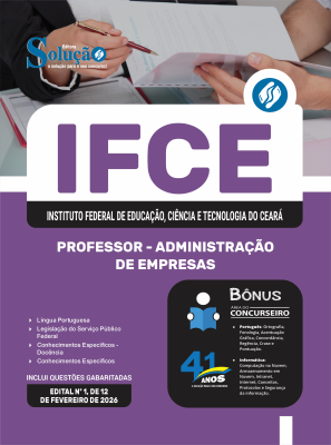 Apostila IFCE 2026 - Professor - Administração de Empresas - Imagem 3
