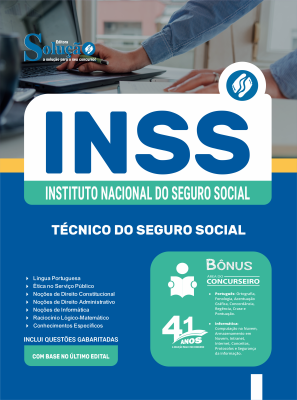 Apostila INSS 2026 - Técnico do Seguro Social - Imagem 3