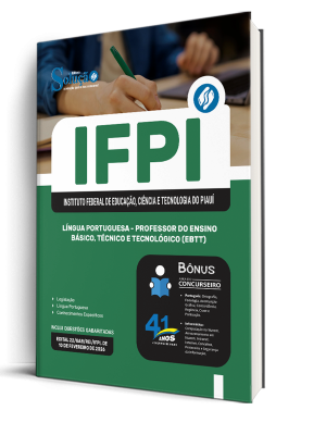 Apostila IFPI 2026 - Professor do Ensino Básico, Técnico e Tecnológico (EBTT) - Língua Portuguesa - Imagem 2