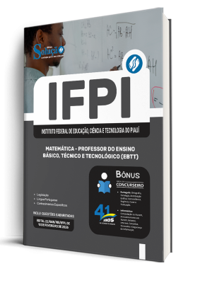 Apostila IFPI 2026 - Professor do Ensino Básico, Técnico e Tecnológico (EBTT) - Matemática - Imagem 2