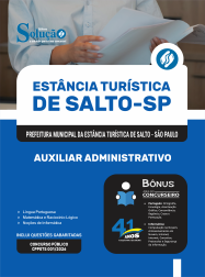 Apostila Prefeitura de Salto-SP em PDF 2026 - Auxiliar Administrativo