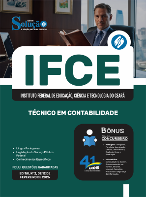 Apostila IFCE 2026 - Técnico em Contabilidade - Imagem 3