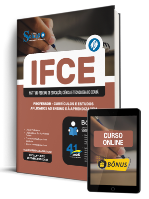 Apostila IFCE 2026 - Professor - Currículos e Estudos Aplicados ao Ensino e à Aprendizagem - Imagem 1