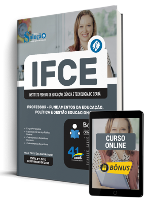 Apostila IFCE 2026 - Professor - Fundamentos da Educação, Política e Gestão Educacional - Imagem 1