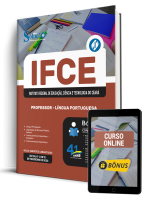 Apostila IFCE 2026 - Professor - Língua Portuguesa - Imagem 1