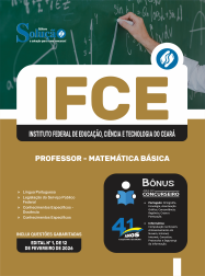 Apostila IFCE em PDF 2026 - Professor - Matemática Básica