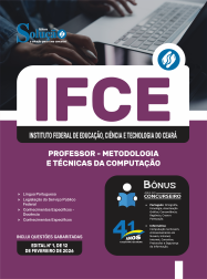 Apostila IFCE em PDF 2026 - Professor - Metodologia e Técnicas da Computação