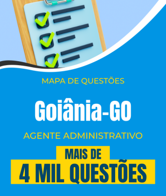 Mapa de Questões Online - Cam. de Goiânia-GO - Agente Administrativo - 4 Mil Questões - Imagem 1