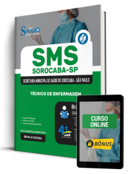 Capa Apostila Prefeitura de Sorocaba - SP 2026 - Técnico de Enfermagem