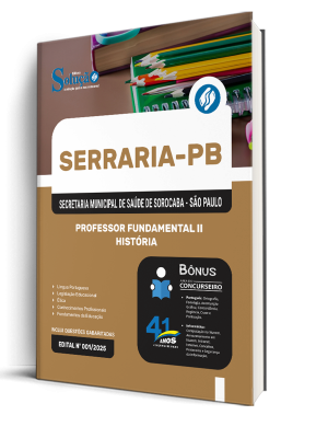 Apostila Prefeitura de Serraria-PB 2026 - Professor Fundamental II - História - Imagem 2