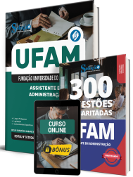 Capa Combo UFAM 2026 - Técnico-Administrativo em Educação - Assistente em Administração
