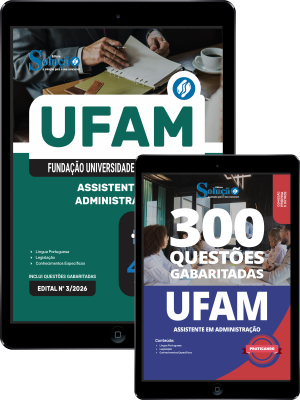 Combo UFAM 2026 - Técnico-Administrativo em Educação - Assistente em Administração - Imagem 1