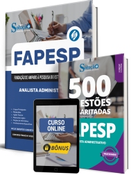 Combo FAPESP 2026 - Analista Administrativo