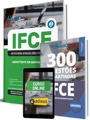 Combo IFCE 2026 - Assistente em Administração - Imagem 1