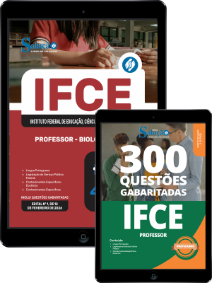 Combo IFCE 2026 - Professor - Biologia Geral - Imagem 1
