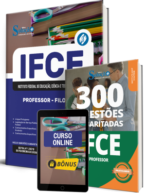 Combo IFCE 2026 - Professor - Filosofia - Imagem 1