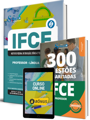 Combo IFCE 2026 - Professor - Língua Inglesa - Imagem 1