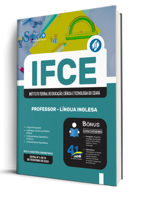 Combo IFCE 2026 - Professor - Língua Inglesa - Imagem 2