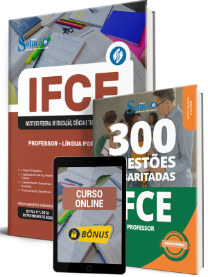 Combo IFCE 2026 - Professor - Língua Portuguesa - Imagem 1