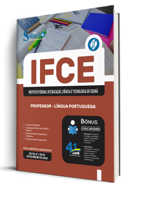 Combo IFCE 2026 - Professor - Língua Portuguesa - Imagem 2
