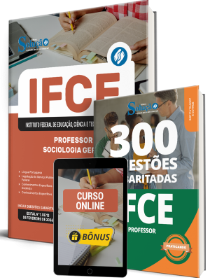 Combo IFCE 2026 - Professor - Sociologia Geral - Imagem 1