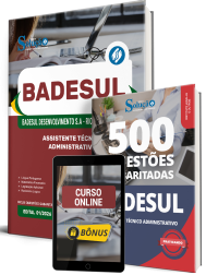 Combo BADESUL 2026 - Assistente Técnico Administrativo
