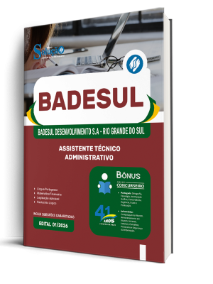 Combo BADESUL 2026 - Assistente Técnico Administrativo - Imagem 2