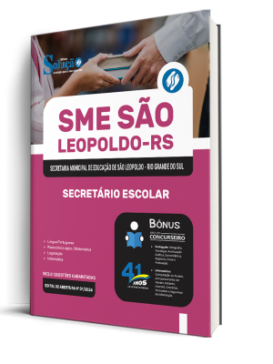 Apostila Prefeitura de São Leopoldo - RS 2026 - Secretário Escolar - Imagem 2