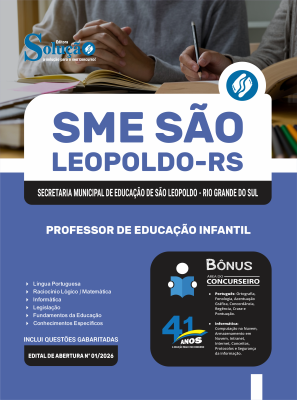 Apostila Prefeitura de São Leopoldo - RS 2026 - Professor de Educação Infantil - Imagem 3