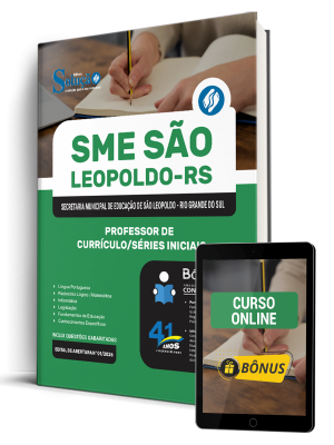 Apostila Prefeitura de São Leopoldo - RS 2026 - Professor de Currículo/Séries Iniciais - Imagem 1