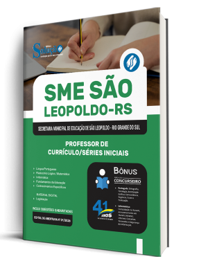 Apostila Prefeitura de São Leopoldo - RS 2026 - Professor de Currículo/Séries Iniciais - Imagem 2