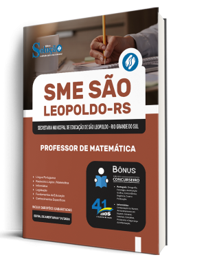 Apostila Prefeitura de São Leopoldo - RS 2026 - Professor de Matemática - Imagem 2