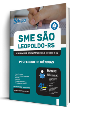 Apostila Prefeitura de São Leopoldo - RS 2026 - Professor de Ciências - Imagem 2