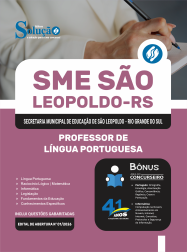 Apostila Prefeitura de São Leopoldo - RS em PDF 2026 - Professor de Língua Portuguesa