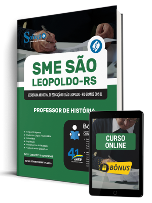 Apostila Prefeitura de São Leopoldo - RS 2026 - Professor de História - Imagem 1